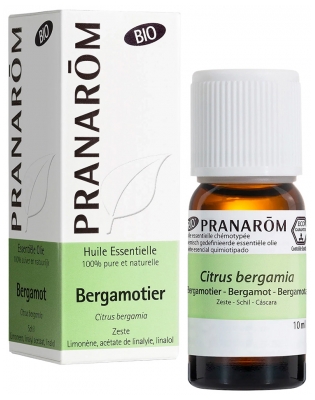 Pranarôm Huile Essentielle Bergamotier Bio Citrus Bergamia Zeste 10 ml