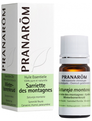Pranarôm Huile Essentielle Sarriette Des Montagnes Satureja Montana Sommité Fleurie Hect 5 ml