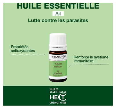 Pranarôm Huile Essentielle Ail Allium Sativum Bulbe Hect 5 ml