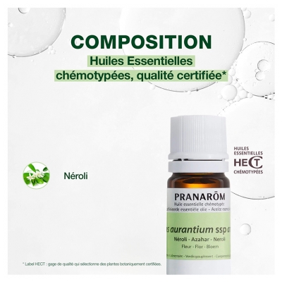 Pranarôm Huile Essentielle Néroli Citrus Aurantium Ssp Amara Fleur 2 ml