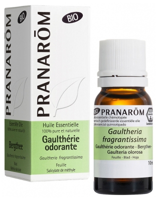 Pranarôm Gaulthérie Odorante Bio Gaultheria Fragrantissima Feuille 10 ml
