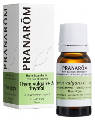 Pranarôm Thym Vulgaire à Thymol Huile Essentielle 10 ml