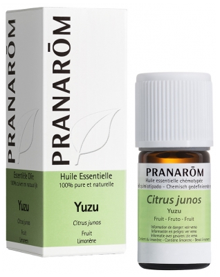 Pranarôm Huile Essentielle Yuzu Citrus Junos Fruit Hect 5 ml