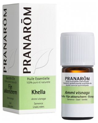 Pranarôm Huile Essentielle de Khella Ammi Visnaga Semence Hect 5 ml