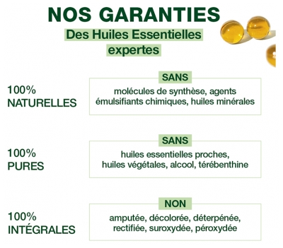 Pranarôm Perles Ravintsara (Cinnamomum Camphora) Bio 60 Perles 