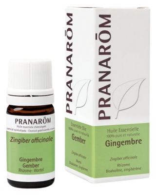 Pranarôm Huile Essentielle Gingembre Zingiber Officinale Rizhome Hect 5 ml