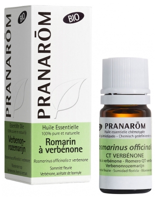 Pranarôm Romarin à Verbénone Bio Huile Essentielle 5 ml