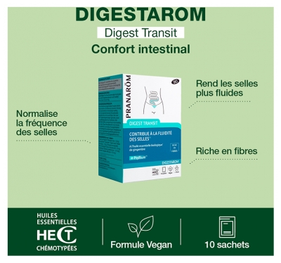 Pranarôm Digest Transit 10 x 6 g