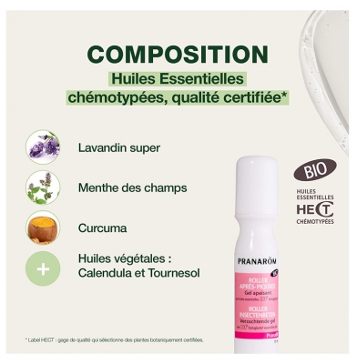 Pranarôm PranaBB Après-Piqûres Roller Bio 15 ml