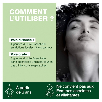 Pranarôm Huile Essentielle Niaouli Bio Melaleuca Quinquenervia Feuille Hect 10 ml