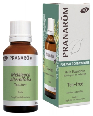Pranarôm Huile Essentielle de Tea Tree Bio (Eco) Format Familial 30 ml