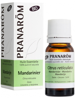 Pranarôm Huile Essentielle Mandarinier Bio Zeste 10 ml