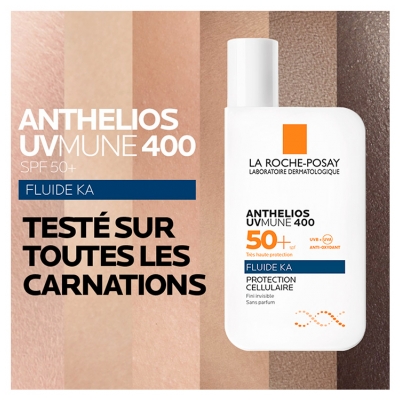 La Roche-Posay Anthelios UVmune 400 Fluide KA Protection Cellulaire Sans Parfum SPF50+ 50 ml