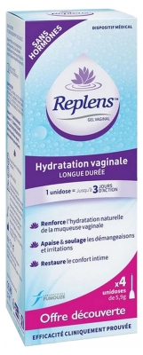 Laboratoires Fumouze Replens Hydratation Vaginale 4 Unidoses