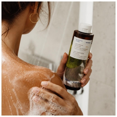 Korres Gel Douche Nettoyant Corporel Lime Gingembre 250 ml