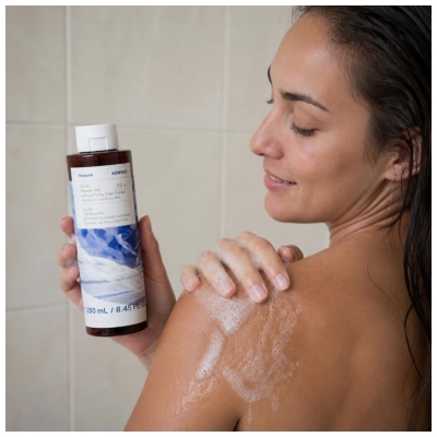 Korres Gel Douche Nettoyant Corporel Lilas 250 ml