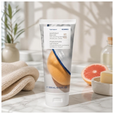 Korres Lait Corps Nourrissant Pamplemousse 200 ml