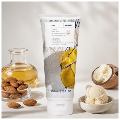 Korres Lait Corps Nourrissant Agrumes 200 ml