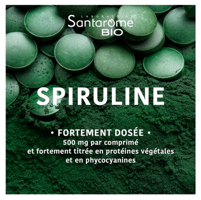Santarome Spiruline Bio 60 Unités