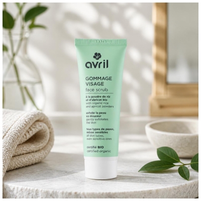 Avril Gommage Exfoliant Visage Bio 50 ml