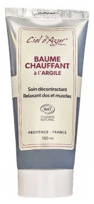 Ciel d'Azur Baume Chauffant à l'Argile Décontractant Relaxant 100 ml