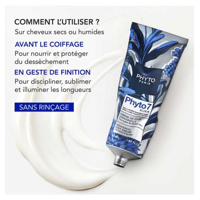Phyto 7 Elixir Crème de Jour Universelle Cheveux Secs 50 ml