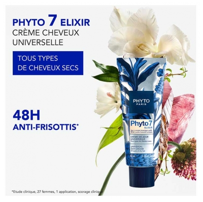 Phyto 7 Elixir Crème de Jour Universelle Cheveux Secs 50 ml