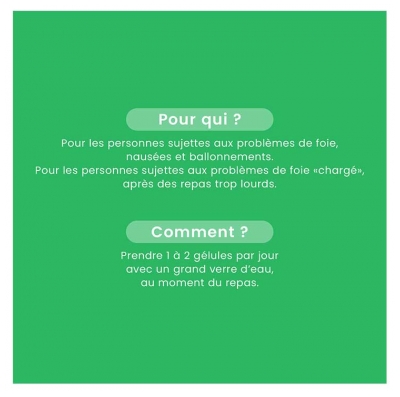 Santarome Bio Bien-Être du Foie Confort Digestif Bio 30 Gélules