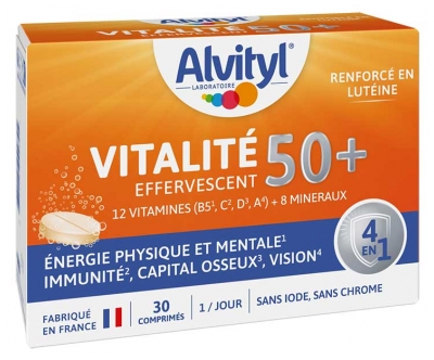 Alvityl Vitalité 50+ 30 Comprimés
