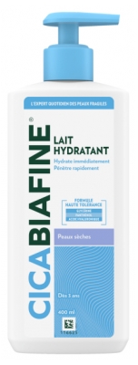 CicaBiafine Lait Hydratant Peaux Sèches 400 ml