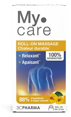 3C Pharma Mycare Roll-On Massage Chaleur Durable Relaxante 50 ml
