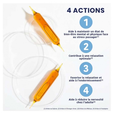 Santarome Stress Control Calme & Relaxation Bio 20 Ampoules