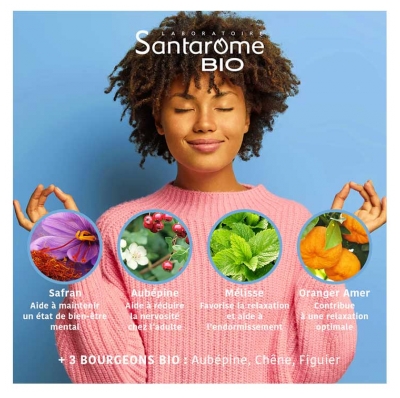 Santarome Stress Control Calme & Relaxation Bio 20 Ampoules