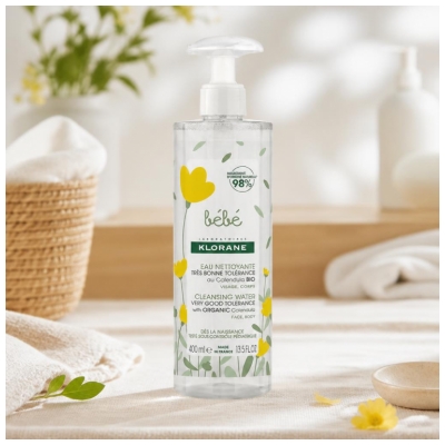 Klorane Eau Nettoyante Bébé 400 ml