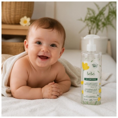 Klorane Eau Nettoyante Bébé 400 ml