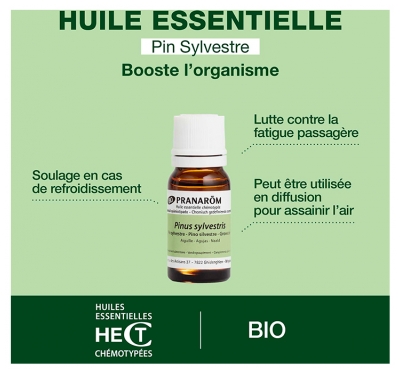 Pranarôm Pin Sylvestre Aiguille Bio 10 ml
