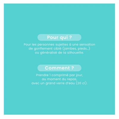 Santarome Bio Rétention d'Eau Bio 15 Comprimés