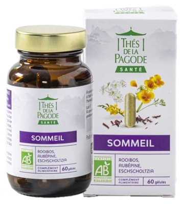 Thés de la Pagode Complément Alimentaire Sommeil 60 Gélules
