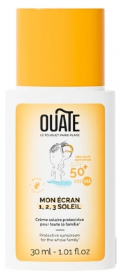 Ouate Mon Écran 1,2,3 Soleil Très Haute Protection 30 ML