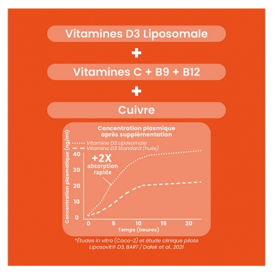 Santarome Vitamine D3 2000 Ui 60 Gélules