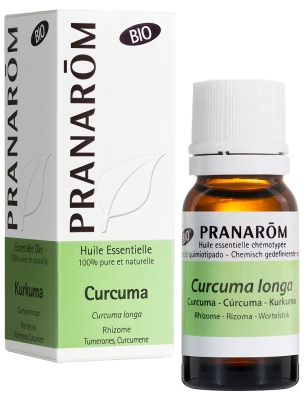 Pranarôm Huile Essentielle Curcuma (Curcuma Longa) Bio 10 ml