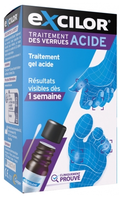 Excilor Traitement des Verrues Acide 4 ml