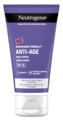 Neutrogena Anti-Âge Crème Mains à la Glycerin SPF20 75 ml