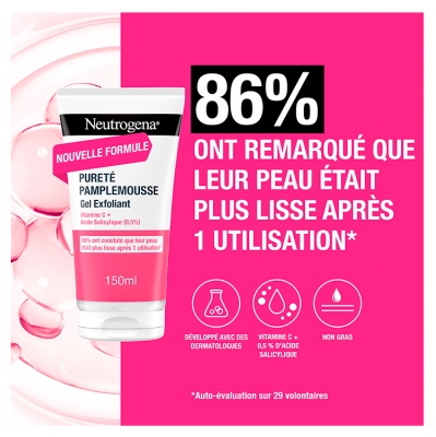 Neutrogena Gel Exfoliant Pureté au Pamplemousse 150 ML
