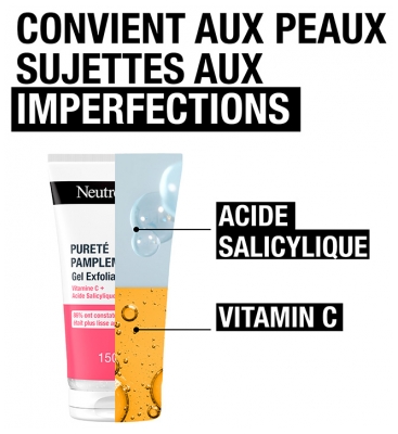 Neutrogena Gel Exfoliant Pureté au Pamplemousse 150 ML