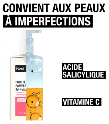 Neutrogena Gel Nettoyant Pureté au Pamplemousse 150 ML