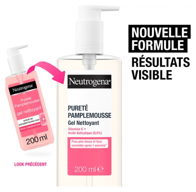 Neutrogena Gel Nettoyant Pureté au Pamplemousse 150 ML