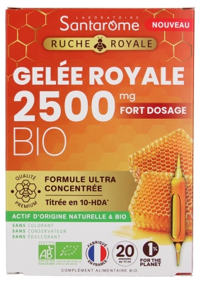 Santarome Ruche Royale Gelée Royale 2500 20 Unités