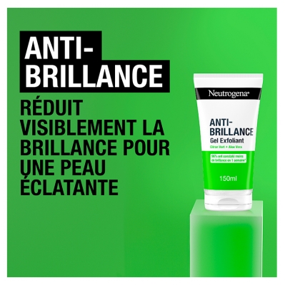 Neutrogena Anti-Brillance Gel Exfoliant Peaux Grasses 150 ml