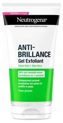 Neutrogena Anti-Brillance Gel Exfoliant Peaux Grasses 150 ml